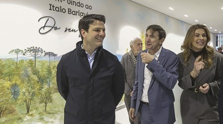 O Grupo Ítalo inaugura no loja, em Curitiba